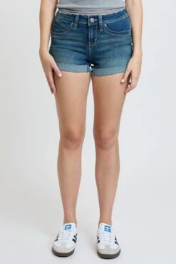 Women’s WannaBettaButt Cuffed Denim Shorts -Wana Fashion Shop S294475 NT08 2