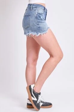 Women's Luxe Summer Fray Hem Shorts -Wana Fashion Shop S307199 3034Y 2