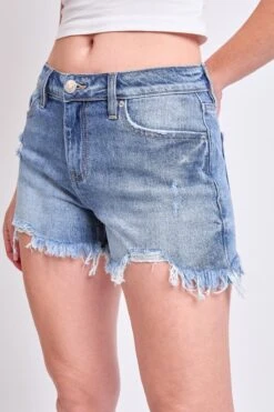 Women's Luxe Summer Fray Hem Shorts -Wana Fashion Shop S307199 3034Y 6