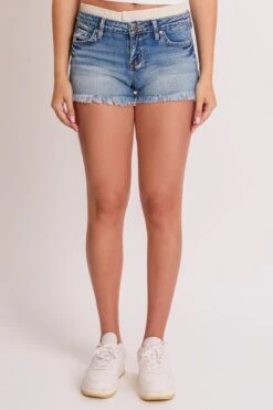 Women's Luxe Low Rise Shorts With Removeable Boxer 21 Women's Luxe Low Rise Shorts With Removeable Boxer -Wana Fashion Shop S314799 09T 1 1