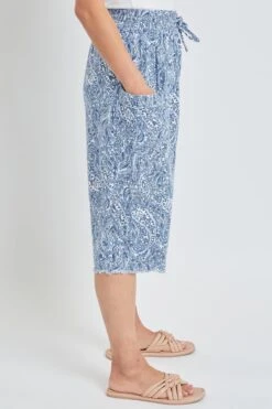 Women's Pull-On Skimmer W/ Side Panel & Wrap Pockets -Wana Fashion Shop WA148LN PS002 3