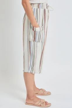 Women's Pull-On Skimmer W/ Side Panel & Wrap Pockets -Wana Fashion Shop WA148LN ST013 3