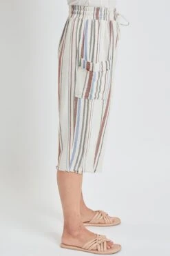 Women's Pull-On Skimmer W/ Side Panel & Wrap Pockets -Wana Fashion Shop WA148LN ST013 4