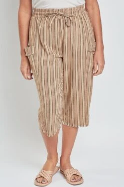 Women's Pull-On Skimmer W/ Side Panel & Wrap Pockets -Wana Fashion Shop WA148LN ST015 1