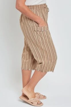 Women's Pull-On Skimmer W/ Side Panel & Wrap Pockets -Wana Fashion Shop WA148LN ST015 3