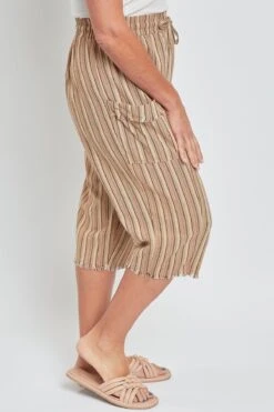 Women's Pull-On Skimmer W/ Side Panel & Wrap Pockets -Wana Fashion Shop WA148LN ST015 4