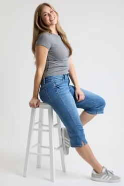 Women's Premium Stretch Essential Capri -Wana Fashion Shop WC121860 35M 4 32ccd27e 1043 4af0 aefb 3d8d9b89b641