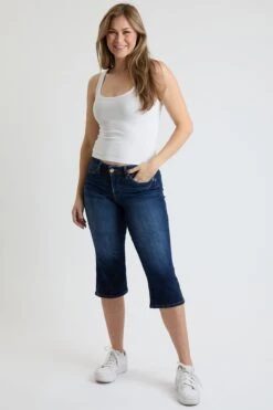 Women's Premium Stretch Essential Capri -Wana Fashion Shop WC121860 35S 5 a9d641e9 c448 4786 9592 1d742b906d72