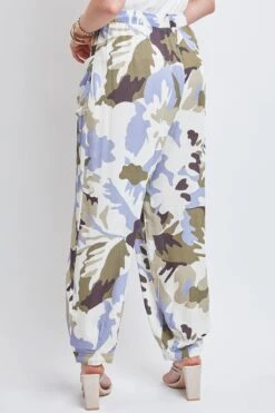 Women's Drawstring Wide Jogger Pant With Pleated Hem Lifestyle Collection 41 Women's Drawstring Wide Jogger Pant With Pleated Hem Lifestyle Collection -Wana Fashion Shop WF1209CG CA007 3