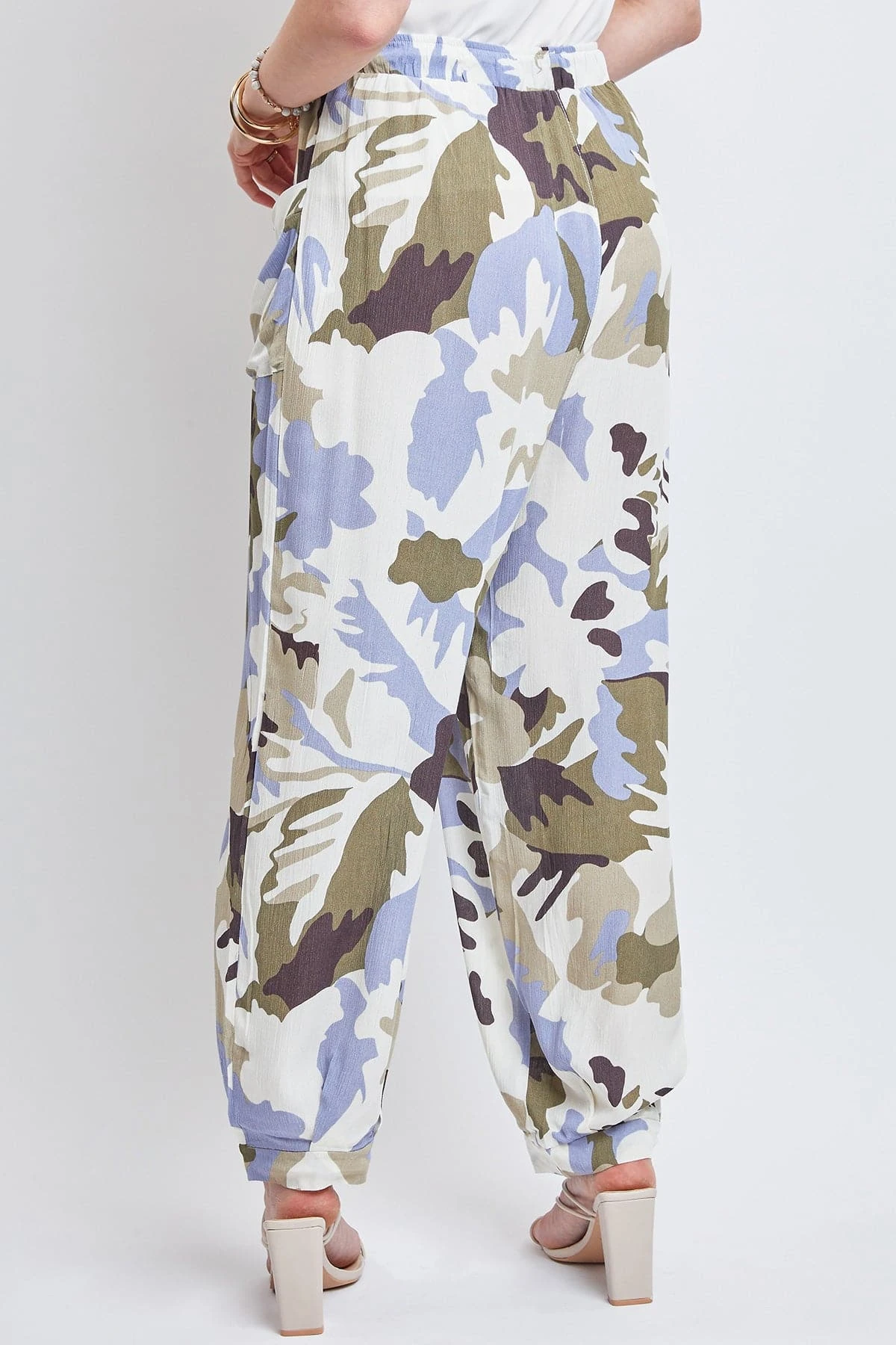 Women's Drawstring Wide Jogger Pant With Pleated Hem Lifestyle Collection 22 Women's Drawstring Wide Jogger Pant With Pleated Hem Lifestyle Collection - Image 20