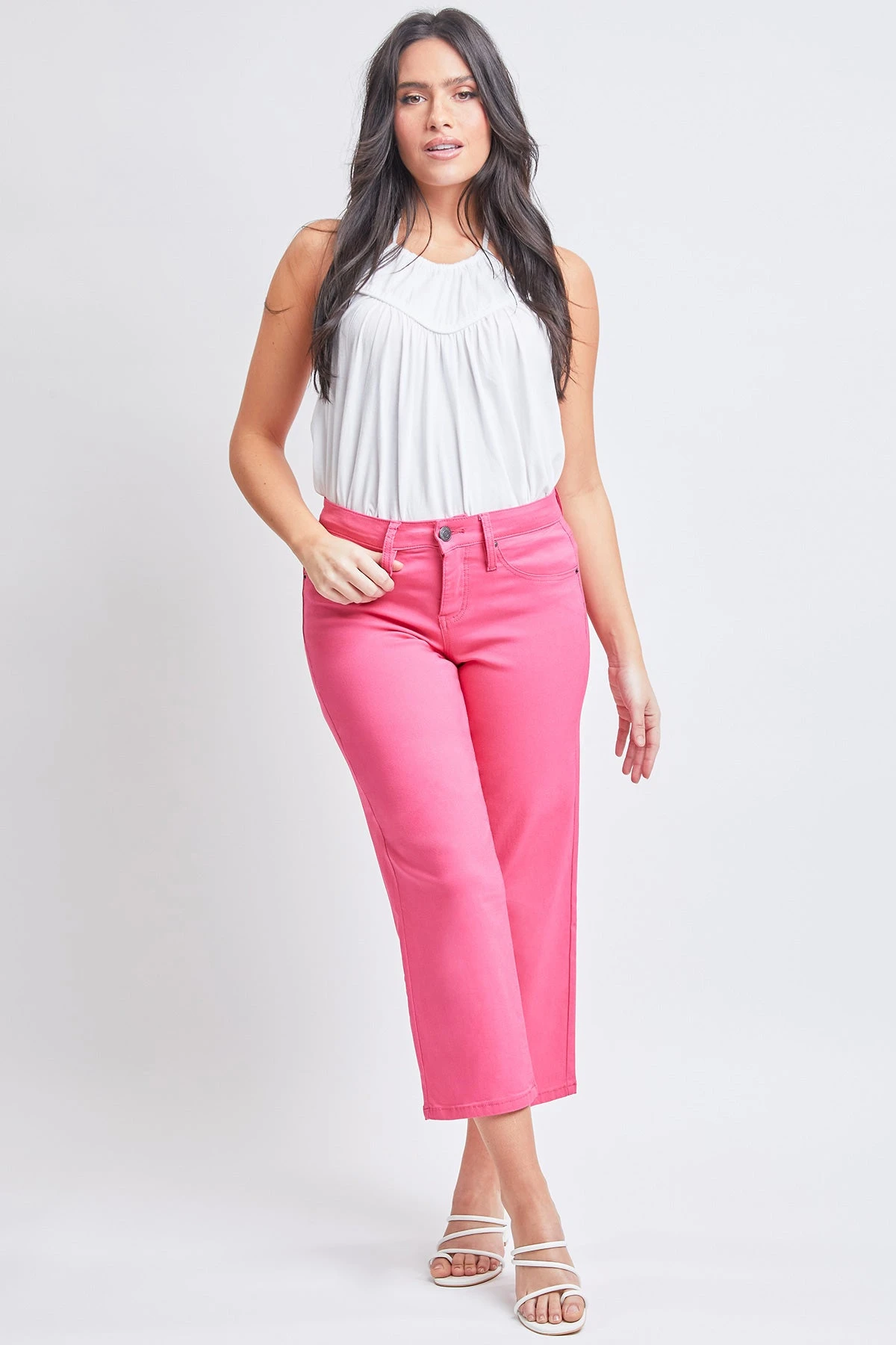 Women's Hyperstretch Cropped Wide Leg Pants 5 Women's Hyperstretch Cropped Wide Leg Pants - Image 3