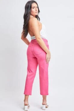 Women's Hyperstretch Cropped Wide Leg Pants 17 Women's Hyperstretch Cropped Wide Leg Pants -Wana Fashion Shop WF122631 FRCOR 2