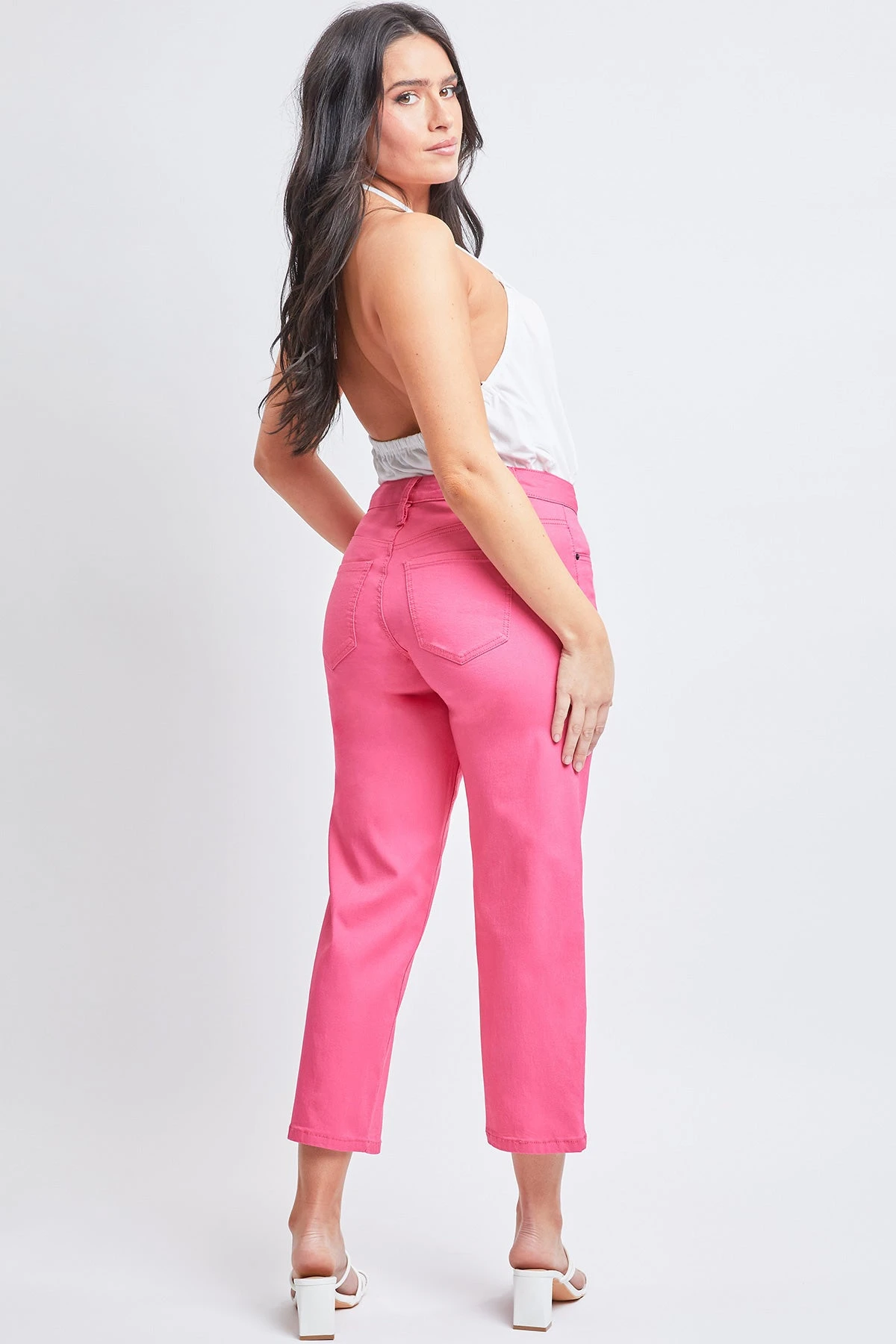 Women's Hyperstretch Cropped Wide Leg Pants 8 Women's Hyperstretch Cropped Wide Leg Pants - Image 6