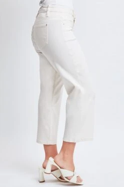 Women's Hyperstretch Cropped Wide Leg Pants 19 Women's Hyperstretch Cropped Wide Leg Pants -Wana Fashion Shop WF122631 GARDE 2