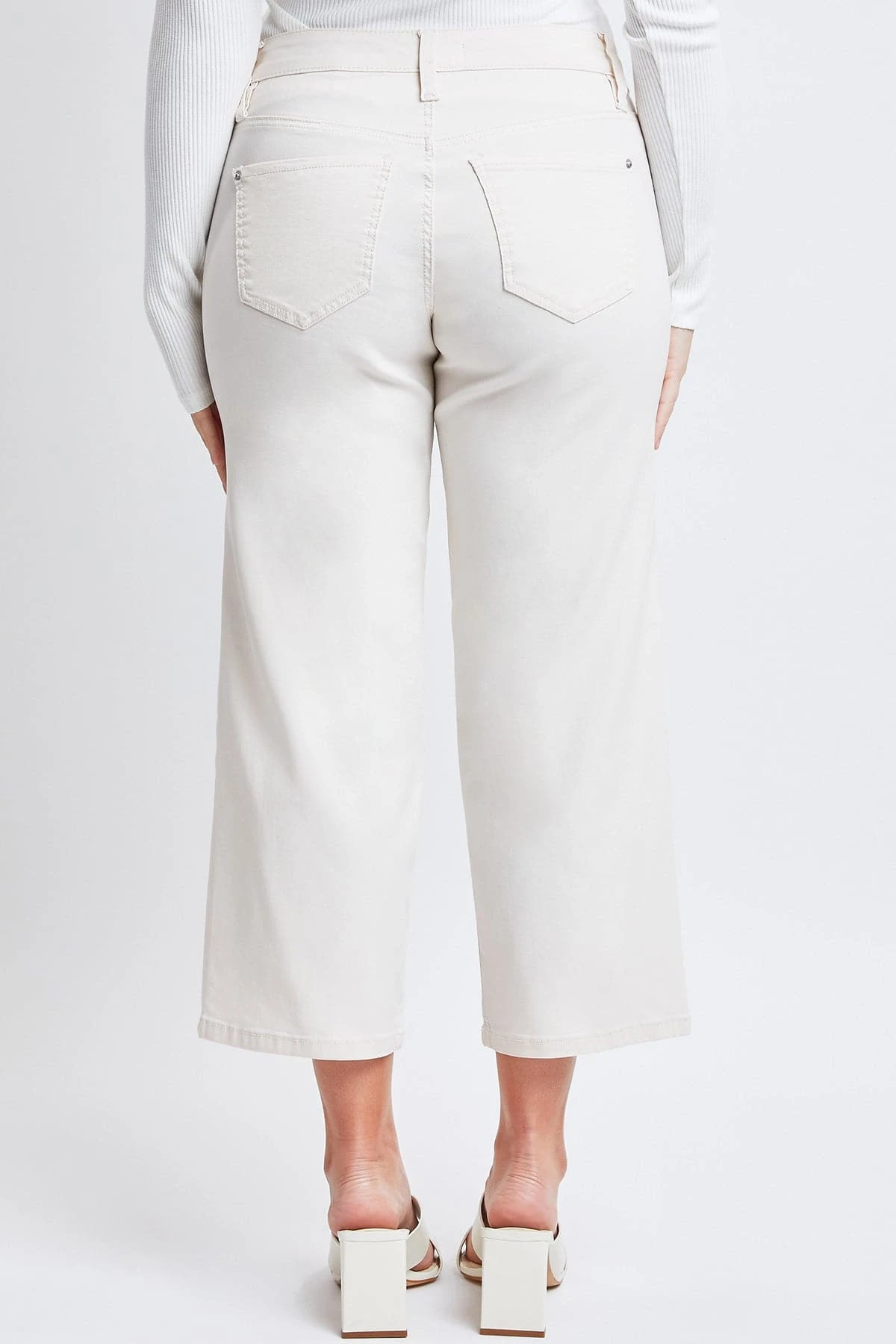 Women's Hyperstretch Cropped Wide Leg Pants 11 Women's Hyperstretch Cropped Wide Leg Pants - Image 9