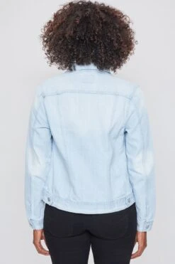 Women's Distressed Denim Jacket 25 Women's Distressed Denim Jacket -Wana Fashion Shop WJ104976 Q997 4