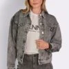 Women's Western Stud Denim Jacket -Wana Fashion Shop WJ121476 X19 2