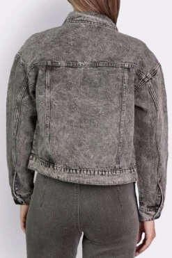 Women's Western Stud Denim Jacket -Wana Fashion Shop WJ121476 X19 4