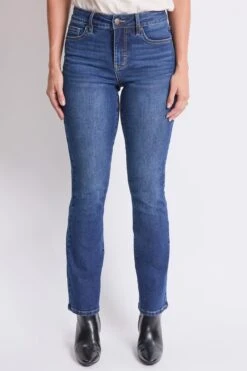Women's High Rise Slim Bootcut Jeans -Wana Fashion Shop WP024029 N08 1