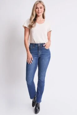 Women's High Rise Slim Bootcut Jeans -Wana Fashion Shop WP024029 N08 52