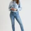Women's High Rise Curve Confidence WannaBettaButt Straight Leg Jeans 1 Women's High Rise Curve Confidence WannaBettaButt Straight Leg Jeans -Wana Fashion Shop WP024175 35C 6