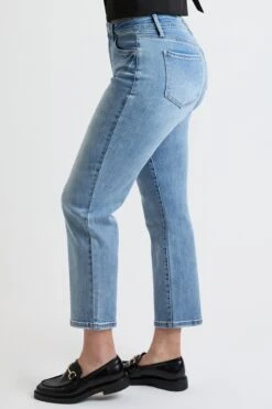 Women's Premium Stretch Cropped Slim Straight Jeans 25 Women's Premium Stretch Cropped Slim Straight Jeans -Wana Fashion Shop WP024460 16C 2 4727e0fa 2a24 4010 b277 bc7fa7c4b72c