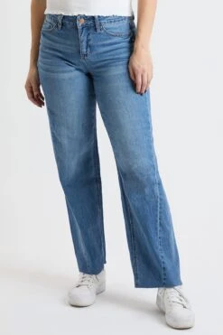 Women's High Rise Wide Leg Jeans With Angled Seam 16 Women's High Rise Wide Leg Jeans With Angled Seam -Wana Fashion Shop WP031399 35M 1 04ce8c6e 97c7 4200 a533 a2abdae7f44b