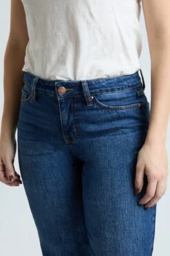 Women's High Rise Wide Leg Jeans With Raw Hem -Wana Fashion Shop WP031899 08N 5 f7929eb7 d8e9 45b2 8590 f01f533b4cd8