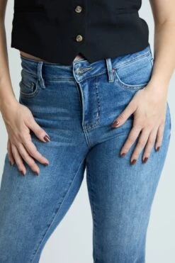 Women's Premium Stretch Cropped Mega Cuff Jeans -Wana Fashion Shop WP036260 108M 5 2b7b7f37 a6ea 45c4 9f85 243e7cc7fb2c