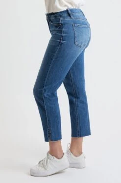 Women's High Rise Straight Leg Jeans With Tummy Control -Wana Fashion Shop WP038299 108M 2 3dd7c77b 0aca 445d a987 c14ff38fee2d