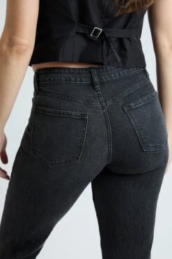 Women's High Rise Straight Leg Jeans With Tummy Control -Wana Fashion Shop WP038299 36W 5 c56b5081 8eda 42a9 82e5 1d8b46488ea9