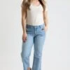 Women's High Rise Wide Leg Jeans With Elastic Back -Wana Fashion Shop WP038999 08L 6 c6ad474b ea05 4125 837f 2c89e55a3a13