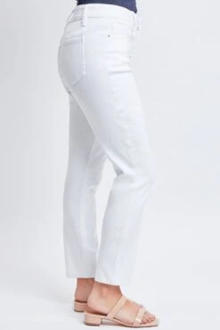 Women's Vintage High Rise Button Fly Skinny Ankle Jeans 24 Women's Vintage High Rise Button Fly Skinny Ankle Jeans -Wana Fashion Shop WP102170N K37 4