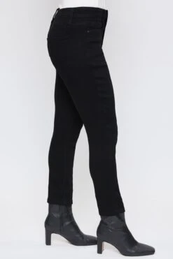 Women's Vintage High Rise Button Fly Skinny Ankle Jeans 41 Women's Vintage High Rise Button Fly Skinny Ankle Jeans -Wana Fashion Shop WP102170N W37 3