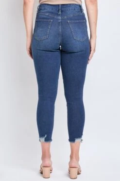 Women's Sustainable Curvy Fit Tummy Control Jean -Wana Fashion Shop WP113665N P2824 2