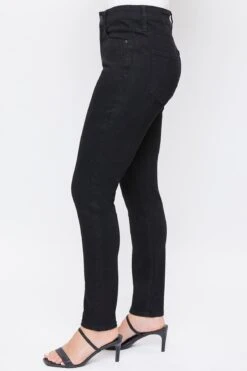 Women's High Rise Skinny Jeans With Adjustable Back -Wana Fashion Shop WP116211 W37 3