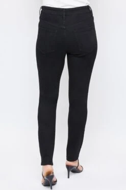 Women's High Rise Skinny Jeans With Adjustable Back -Wana Fashion Shop WP116211 W37 4