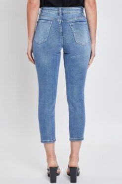 Women's Sustainable Vintage Straight Ankle Jeans -Wana Fashion Shop WP118070N 2754M 4
