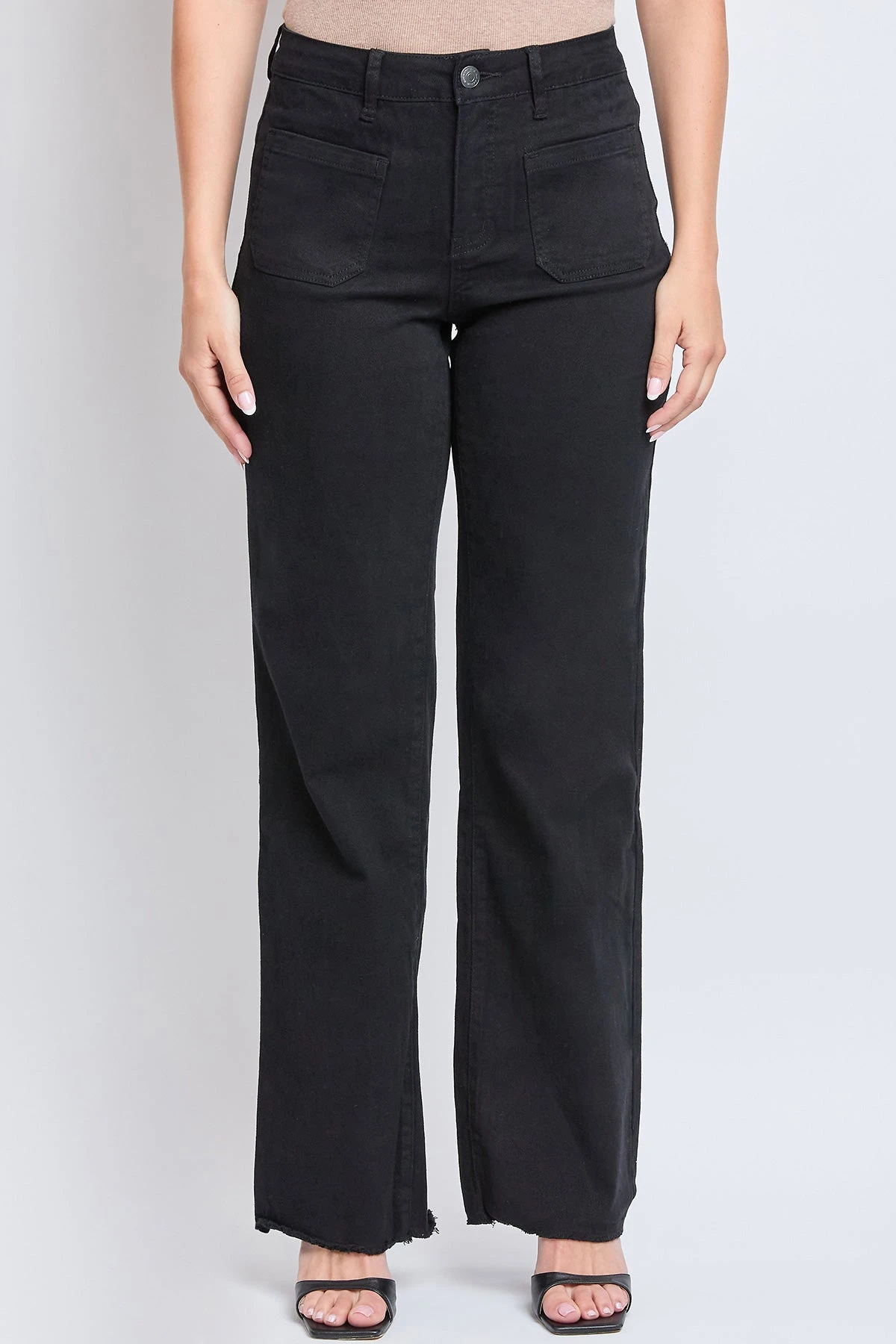 Women's High Rise Snip To Fit Wide Leg Pant 17 Women's High Rise Snip To Fit Wide Leg Pant - Image 15