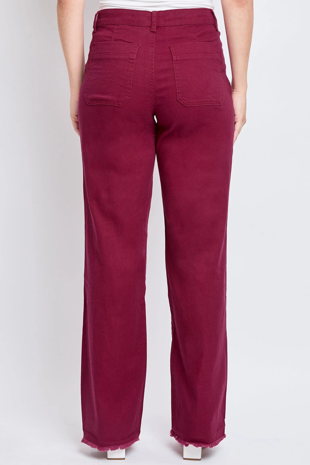 Women's High Rise Snip To Fit Wide Leg Pant 10 Women's High Rise Snip To Fit Wide Leg Pant - Image 8