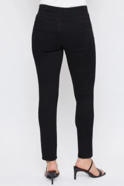 Women's Fashion First Mid Rise 3-Button Skinny Jeans -Wana Fashion Shop WP127350 W37 5