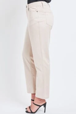 Women's Sueded Twill Comfort Stretch Straight Leg Pant 22 Women's Sueded Twill Comfort Stretch Straight Leg Pant -Wana Fashion Shop WP128488 WINTW 3