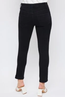 Women's Fashion First Mid Rise Ankle Jean With Side Snaps -Wana Fashion Shop WP130711 W37 5 a2567072 ae57 455f 8ac2 f1b849b7b08b