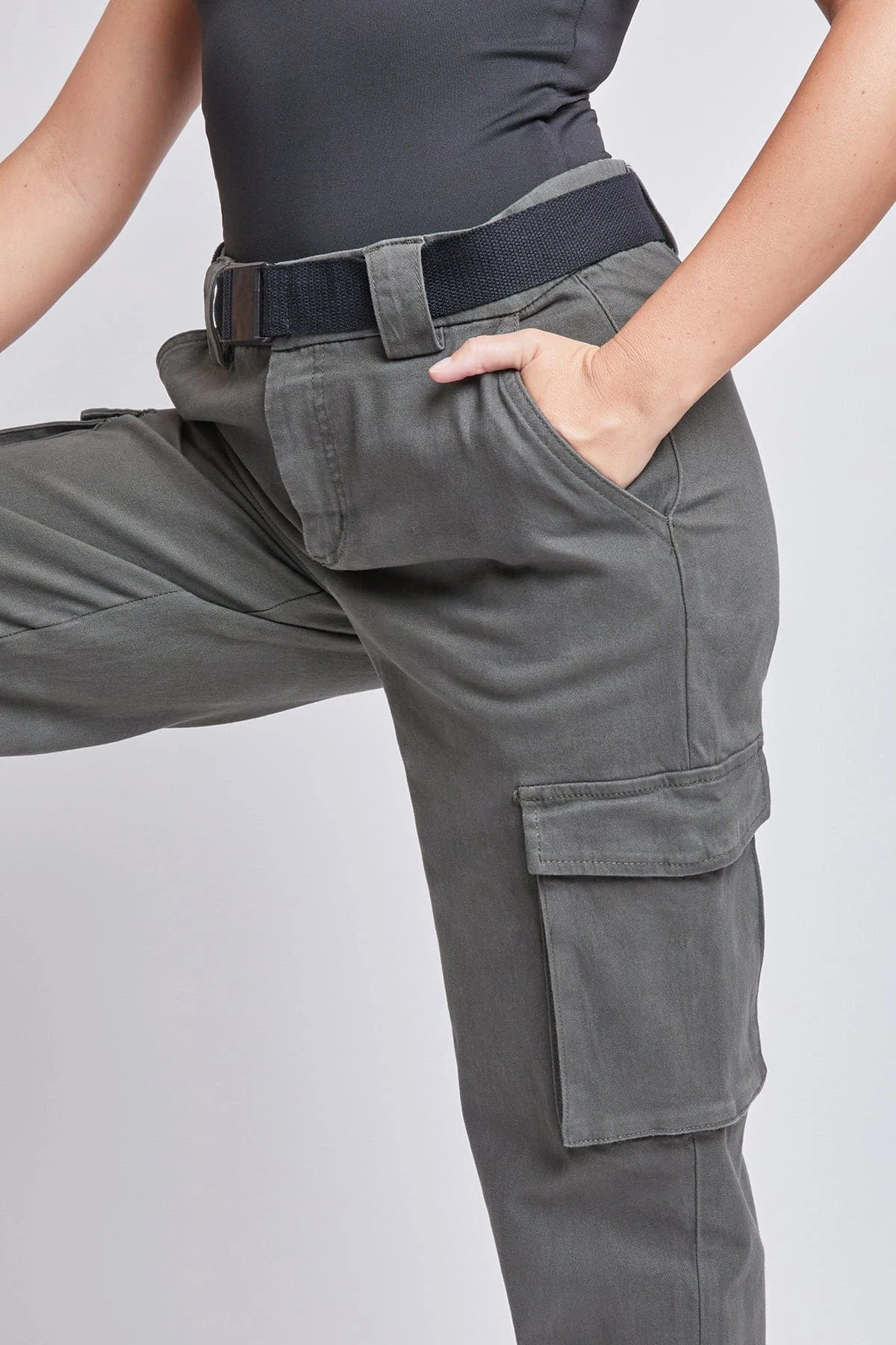 Women’s High Rise Belted Cargo Pants 8 Women’s High Rise Belted Cargo Pants - Image 6