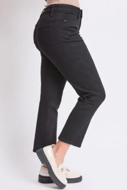 Women's High Rise Vintage Slim Straight Leg Jeans -Wana Fashion Shop WP179370N W37 2