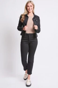 Women's High Rise Vintage Slim Straight Leg Jeans -Wana Fashion Shop WP179370N W37 6