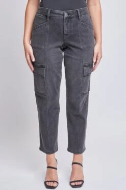 Women's Mid Rise Cargo Pants 20 Women's Mid Rise Cargo Pants -Wana Fashion Shop WP179950 36W 8