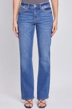 Women’s Mid-Rise Studded Cross Flap Pocket Bootcut Jean -Wana Fashion Shop WP180367 M2986 1 09e93380 e27a 4074 af83 446347df07dc