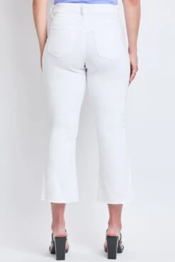 Women's Curvy Fit High Rise Hi-Lo Frayed Hem Jean 23 Women's Curvy Fit High Rise Hi-Lo Frayed Hem Jean -Wana Fashion Shop WP212150 K37 2