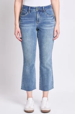 Women's Premium Stretch Cropped Kick Flare 19 Women's Premium Stretch Cropped Kick Flare -Wana Fashion Shop WP214260 35T 1